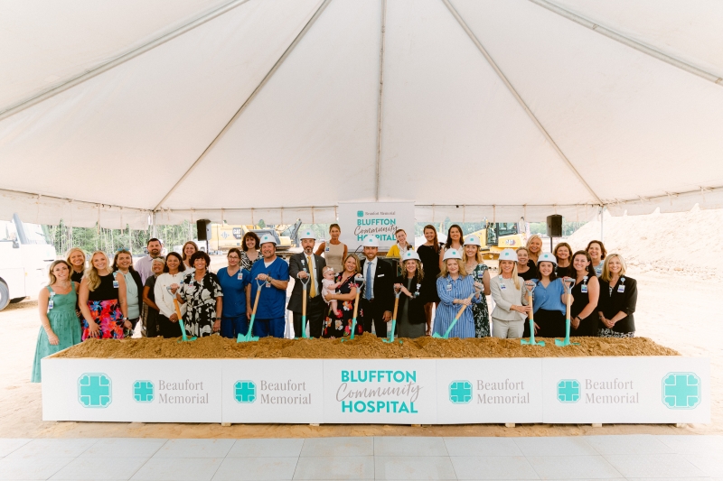 Beaufort Memorial Bluffton Community Hospital groundbreaking ceremony