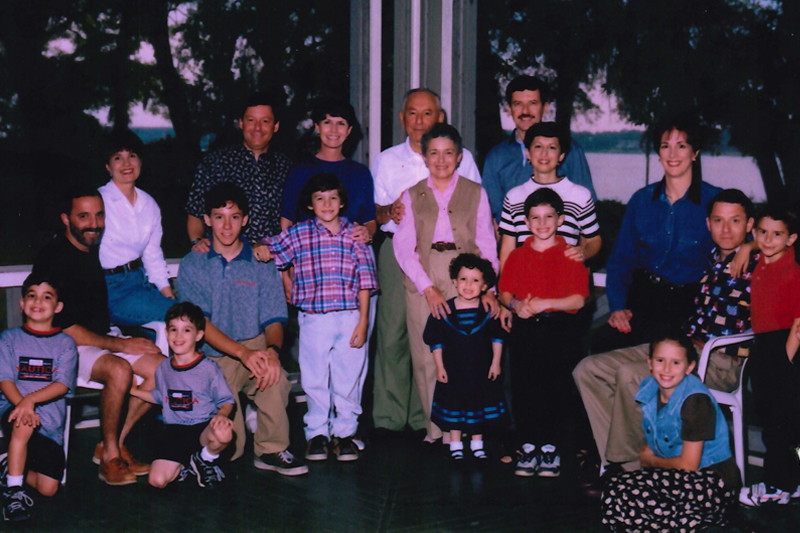 Renee Levin and her family