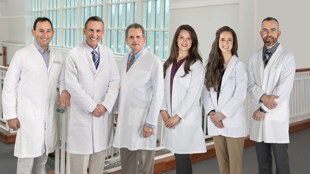 Heart Specialists providers - Dr. Smalheiser, Dr. Fe3dec, Dr. Harshman, Tara Kay, Taylor Robinson and Dr. O'Neill