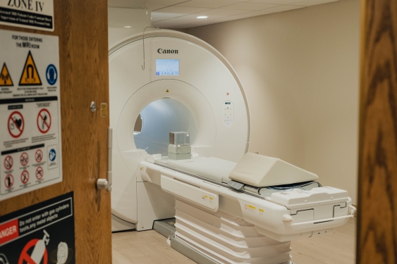 Canon Magentic Resonance Imaging (MRI) machine at Beaufort Memorial Island Imaging Center