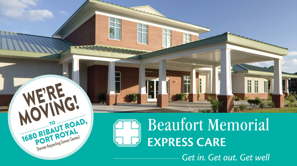 new home of Beaufort Express Care