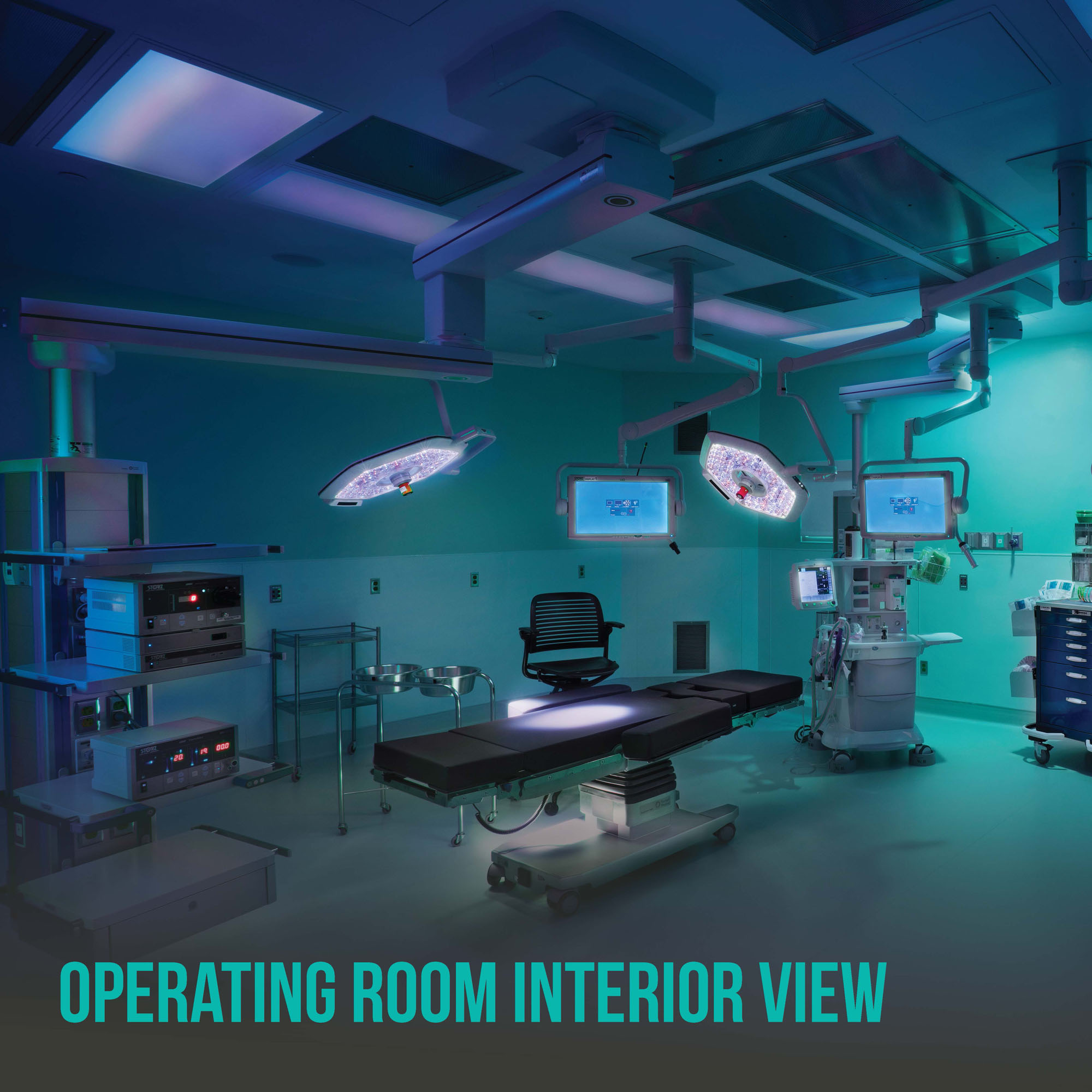 Operating Room Interior View 