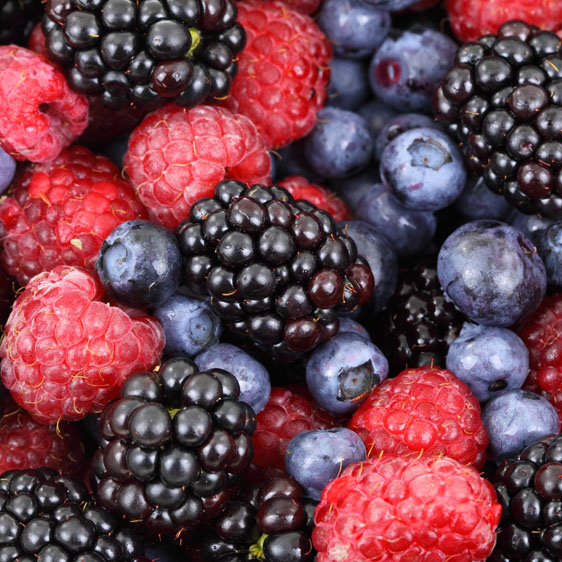 mixed berries