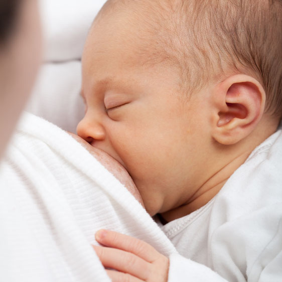 breastfeeding baby