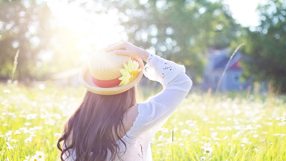 woman enjoying life again