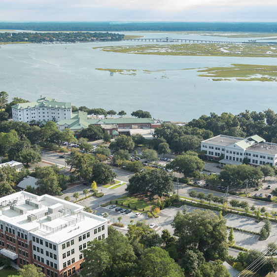 Beaufort Memorial Hospital Arial View