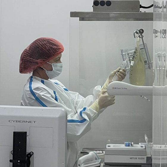 pharmacy sterile room